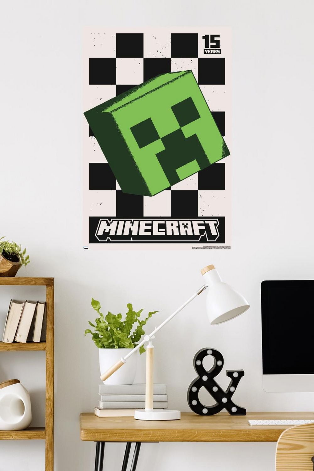 Minecraft : 15e anniversaire - Creeper postérisé