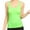 KEYLIME, variant on Women's Sleeveless Basic Solid Raceback Tank Top Plus Size, Black, 1 Pack