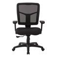 thumbnail image 5 of Office Star Products Black Mesh Back with Dove Black Fabric Seat Chair, 2-to-1 Synchro Tilt, 5 of 5