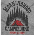 thumbnail image 2 of Morning Wood Campground Pitch A Tent Men Big & Tall Graphic Tee Brisco Brands 3X, 2 of 6