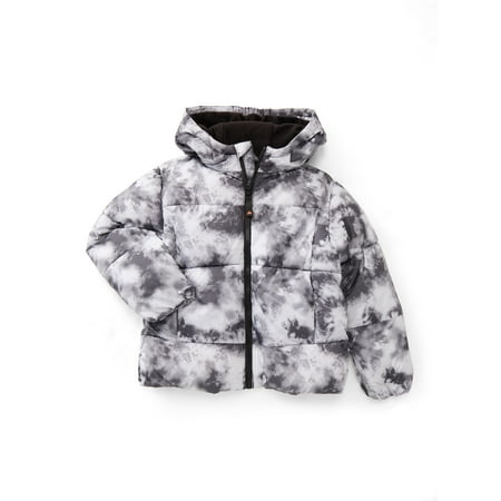 Ozark Trail Boys Puffer Jacket, Sizes 4-18 & Husky