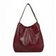 thumbnail image 1 of Bolso de hombro de gran capacidad para mujer, Burdeos, 1 of 6