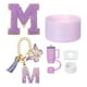 thumbnail image 1 of Juego de accesorios Uxcell para taza con asa, que incluye cubierta de silicona para popote, bota, tapón a prueba de derrames, encanto de asa, etiqueta de iniciales letra L, 1 of 7