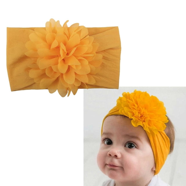 LPSSTORE Serre-Tête en Nylon Chiffon pour Enfants, Serre-Tête pour Enfants
