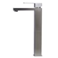 thumbnail image 6 of ALFI brand AB1129-BN Brushed Nickel Tall Square Single Lever Bathroom Faucet, 6 of 10