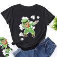 thumbnail image 2 of Camiseta de mujer Camisetas divertidas y lindas de manga corta Día de San Patricio Camiseta de regalo Tops Blusa Regalo para parejas Fridja gope2609, 2 of 6