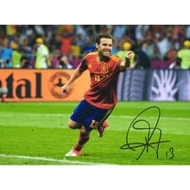 Juan Mata Spain Autographed 12" x 16" Celebration Photograph - Fanatics Authentic Certified