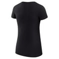 thumbnail image 3 of Women's G-III 4Her by Carl Banks Black Orlando Magic Super-Slim Fit Lightweight Large City Logo T-Shirt, 3 of 3