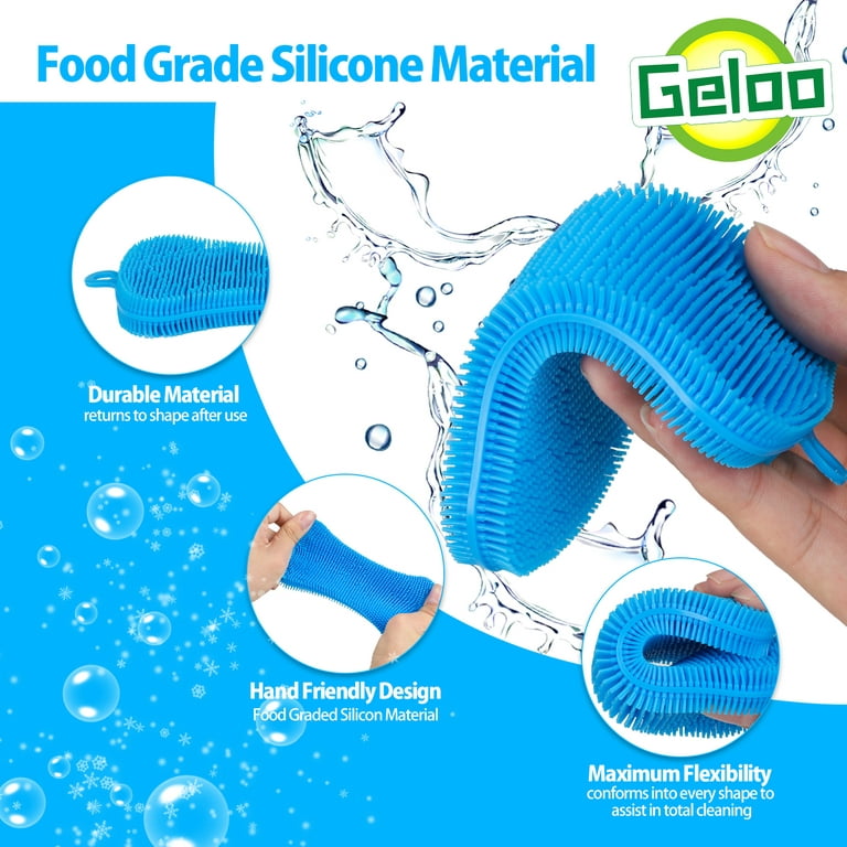 Silicone dish scrubbers: because I'm tired of being told kitchen sponges  are gross - Boing Boing