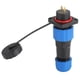 thumbnail image 1 of Conector de Alimentación Cuadrado Sellado de Enchufe a Prueba de Agua ANGGREK para Equipos Electrónicos, 1 of 8