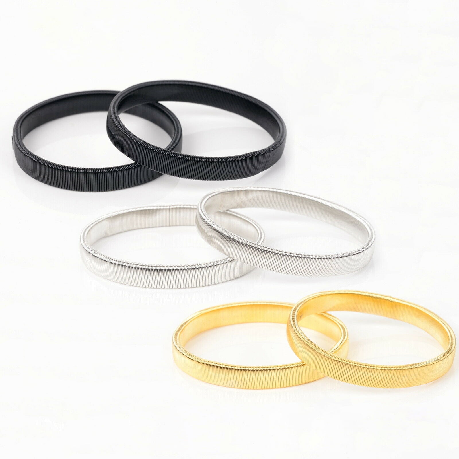 Metal AntiSlip Elastic Shirt Sleeve Holders Adjustable Long Sleeve