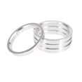 thumbnail image 4 of 4pcs 74.1mm to 71.5mm Aluminium Alloy Car Hub Centric Rings Wheel Bore Center Spacer, 4 of 6