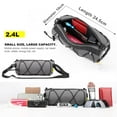 thumbnail image 3 of Bike Handlebar Bag Bicycle Front Bag Shoulder Bag Storage Bag, 3 of 7