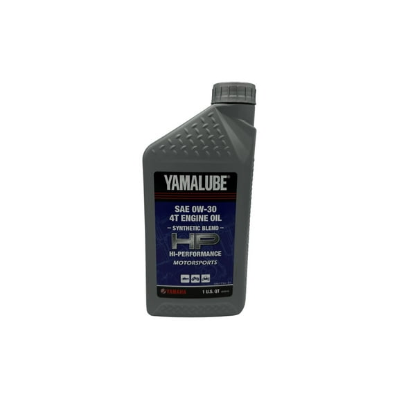 Yamaha Genuine Yamalube 0W-30 Semi-Synthetic Oil LUB-00W30-SS-12
