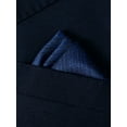 thumbnail image 6 of 4pcs Classic Business Suit - High Quality, Fashionable Lapel, Including Blazer, Vest, Pants, Pocket Square, Suitable For Weddings, Parties, Formal Events, Business Meetings, And Special Occasions, 6 of 9