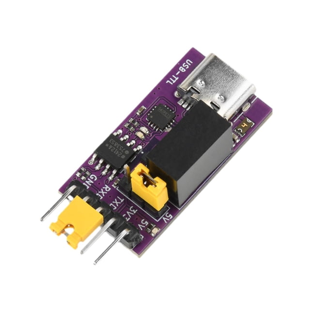 Placa aislada USB a TTL CH343 con luz indicadora, módulo de aislamiento USB tipo C de alta velocidad