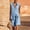 Light Blue, variant on Funeral Outfit Formal 2 Piece Sets Women's Summer Casual Set with Collar Button Sleeveless Shirt and Wide Leg Shorts Set Two Piece Set Black L