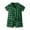 Green-2, variant on Kids Plaid Pajamas Sets Cotton Short Sleeve Pajamas Button Down Pajamas Baby Plaid Pajamas with Shorts Boys Pajamas Size 6-9 Months
