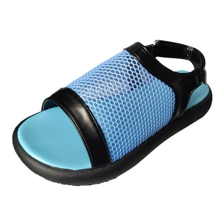 

GHSOHS Womens Sandals Slippers Women s Thong Sandals Fashion Sandal Womens Hiking Sandals Fashion Net Open Toe Sandals Outdoor Beach Sandals Black Beach Sandal Walking Shoes Closed Toe Sandals 7.5