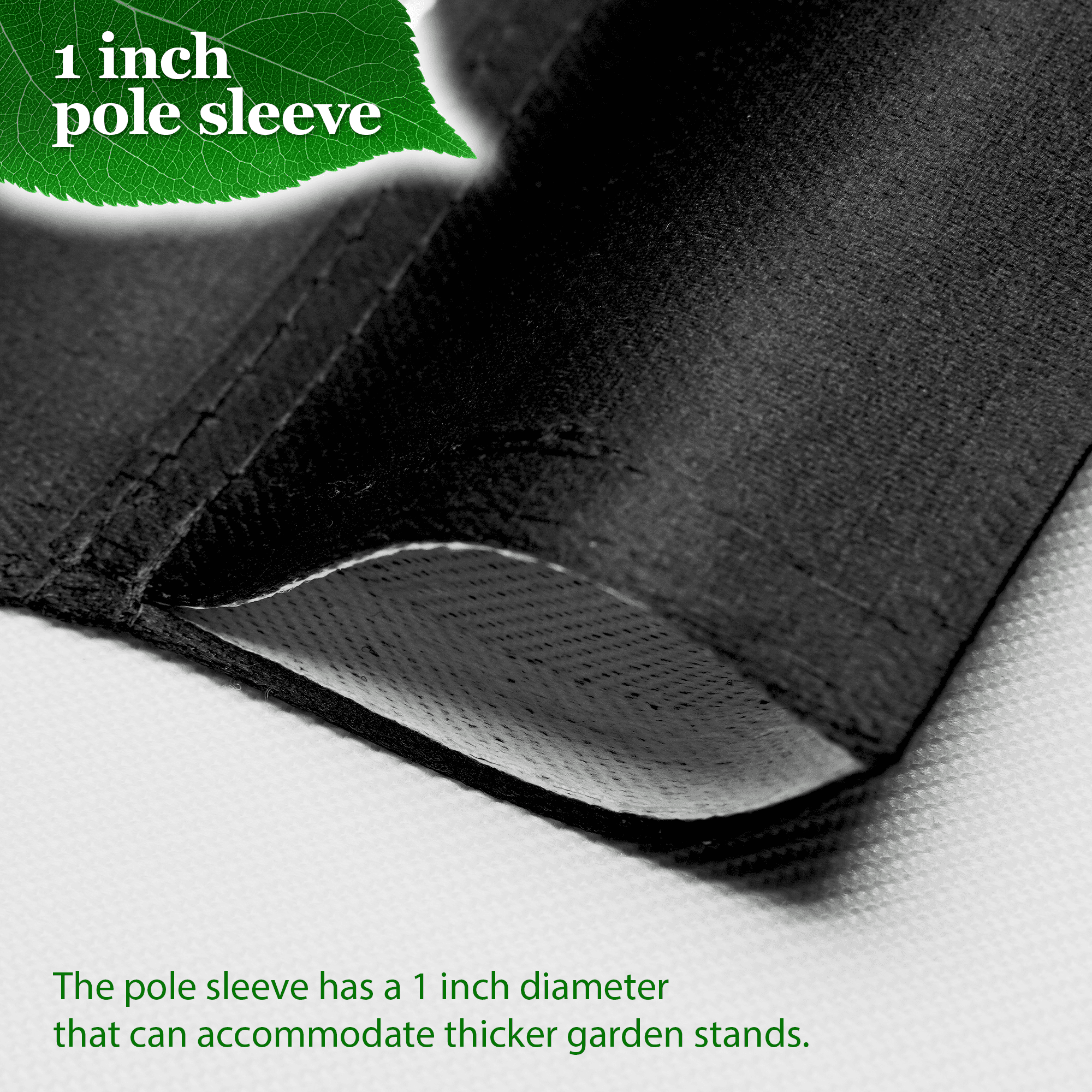 G128 Combo Pack: Garden Flag Stand Black 36x16IN & Garden Flag Give Thanks to the Lord Scripture Printed 12x18IN Double Sided Yard Lawn Decoration