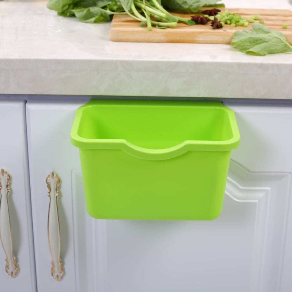 Kitchen Cabinet Door Plastic Basket Hanging Trash Can Waste Bin Garbage Bowl Box Kitchen Cabinet Door Plastic Basket Hanging Trash Can Waste Bin Garbage Bowl Box