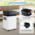 thumbnail image 2 of Costway 70 Pint Dehumidifier for Basement with Continuous & Auto Mode Large Water Tank, 2 of 10