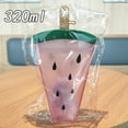 thumbnail image 5 of Watermelon Water Bottles with Straw 11.26oz Drinking Cup Adjustable Shoulder Strap for Sports Seaside Camping Travel, 5 of 5