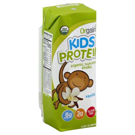 Orgain Health Kids Organic Vanilla Nutritional Shake, 8.25 Fl.