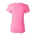 thumbnail image 2 of Gildan - Heavy Cotton Womenâ€™s T-Shirt - 5000L - Azalea - Size: M, 2 of 4