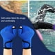 thumbnail image 5 of Wosthever Guantes acuáticos artesanales exquisitos para mejorar la velocidad de natación guantes de natación guantes de buceo acuático Deportes acuáticos negro l, 5 of 6