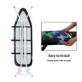 thumbnail image 5 of HELLHERO Butterflies Iron Board Cover with Easy Change Polyester Iron Replacement Cover for Most Iron Boards 15x54, 5 of 6