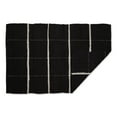 thumbnail image 3 of DII Multi-Color Black and Cream Farmhouse Check Cotton Rug 26x40, 3 of 3