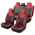 thumbnail image 2 of Car Seat Cover Fit for Toyota Tundra 2008-2026,Breathable Seat Protector,Scratch Resistant Anti-Slip Protection Fast Install Easy Clean Red,Full Set(2 Row 5 Seats), 2 of 12