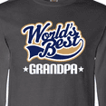 thumbnail image 4 of Inktastic Grandpa Grandparents Long Sleeve T-Shirt, 4 of 5
