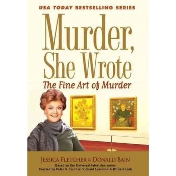 Pre-Owned The Fine Art of Murder A Murder, She Wrote Mystery : a Novel, 9781617930744, 1617930741, Hardcover, Large Print edition