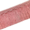 thumbnail image 1 of Vestido Wosthever Con adornos dorados para cortinas tejido de precisión Rosa oscuro, 1 of 6