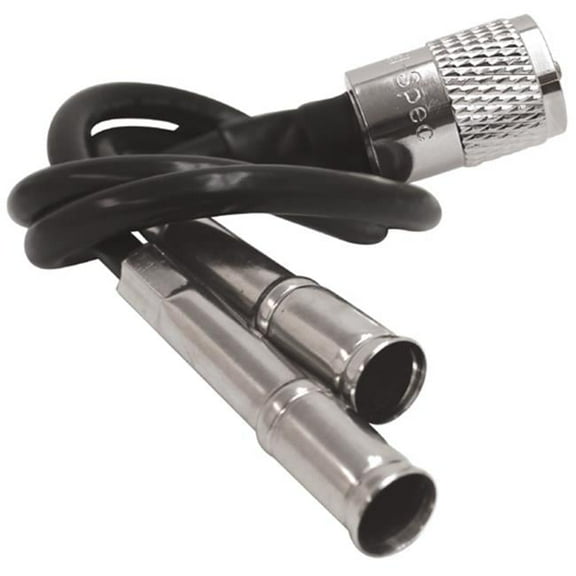 Procomm 12DMFPL 12 in. RG59 PL259 Double Female Motorola Adapter