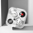 thumbnail image 3 of Auriculares para juegos Auriculares con sonido estéreo de baja latencia para conducir Auriculares de gimnasio Blanco, 3 of 8