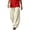 45Beige256, variant on XAOFW Plus Size Wide Leg Pants For Women Loose Fit Elastic Waist Casual Harem Trousers Everyday Comfort Palazzo Pants For Women Breathable Bottom XXXL