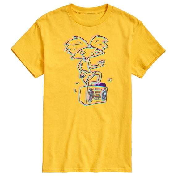 Hey Arnold! - 3D Arnold - Men's Short Sleeve Graphic T-Shirt