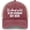 Deep Rose, variant on Wuqi It's Almost As Hot As My Husband Hats for Womens Fashion Washed Distressed Baseball Cap