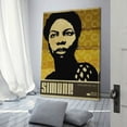 thumbnail image 3 of African And Black Nationalists Singer Nina Simone Character Poster Canvas Art Poster and Wall Art Picture Print Modern Family bedroom Decor Posters 20x30inch(50x75cm), 3 of 6