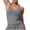 Gray, variant on Workout Tops for Women Halter Neck Tank Tops Longline Sports Bras Sleeveless Stretch Skinny Gym Crop Yoga Tops