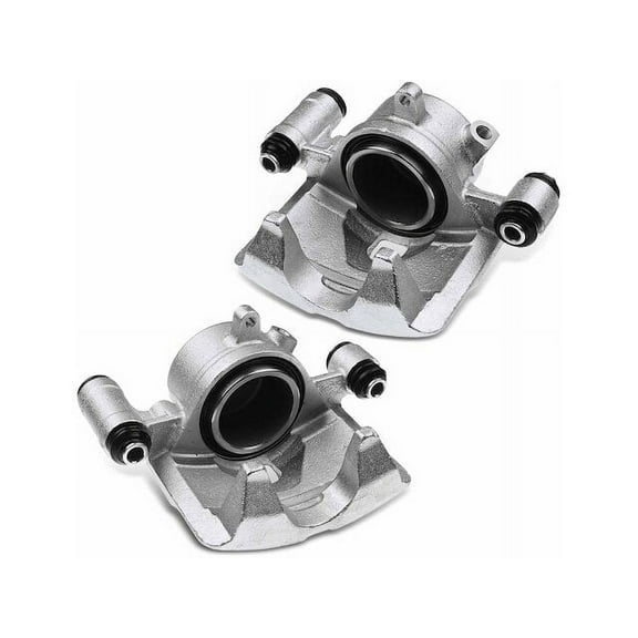 Front Brake Caliper Set 2 - Compatible with 1985 - 1992 Toyota Pickup 1986 1987 1988 1989 1990 1991