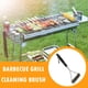 thumbnail image 5 of Cepillo Grill Cerdas de alambre de acero inoxidable Cepillos triangulares Kit de barbacoa Limpiador 3PCS, 5 of 8