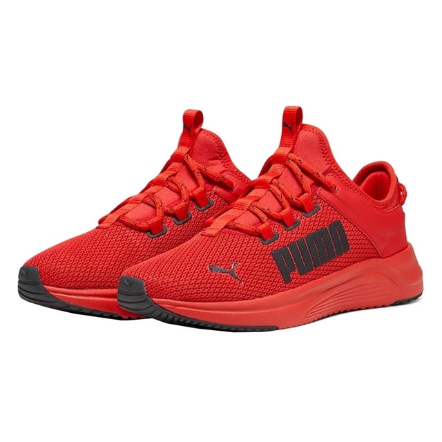 Tenis Hombre PUMA Comodos Deportivos Running Originales rojo 28
