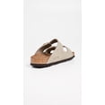 thumbnail image 4 of Zapatos Birkenstock Arizona Soft, plantilla suave, color topo, gamuza estrecha, 4 of 7