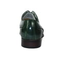 thumbnail image 5 of Men's Giovanni Shoes High Quality Leather Wing Tip Derby LINCOLN Green, 5 of 8
