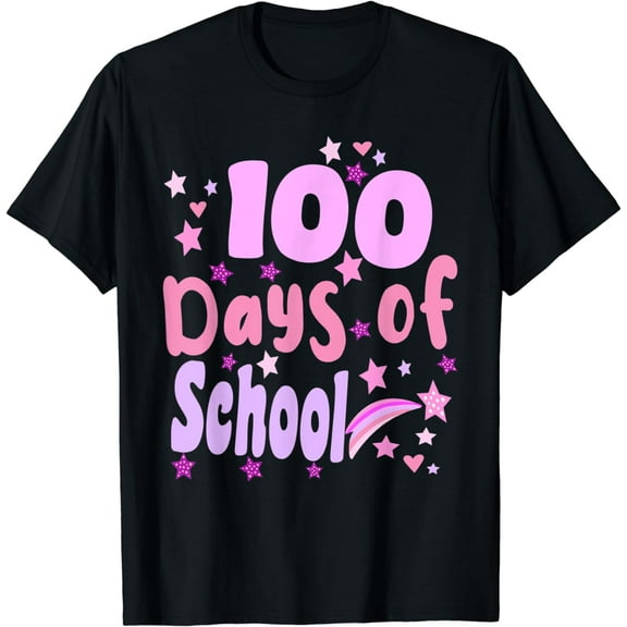 100 Days of School Teacher Girls T-Shirt