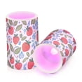 thumbnail image 7 of Yayeee Flameless Candles with Remote Flickering Battery Operated Multi Color Changing, Vibrant Strawberries, 7 of 7